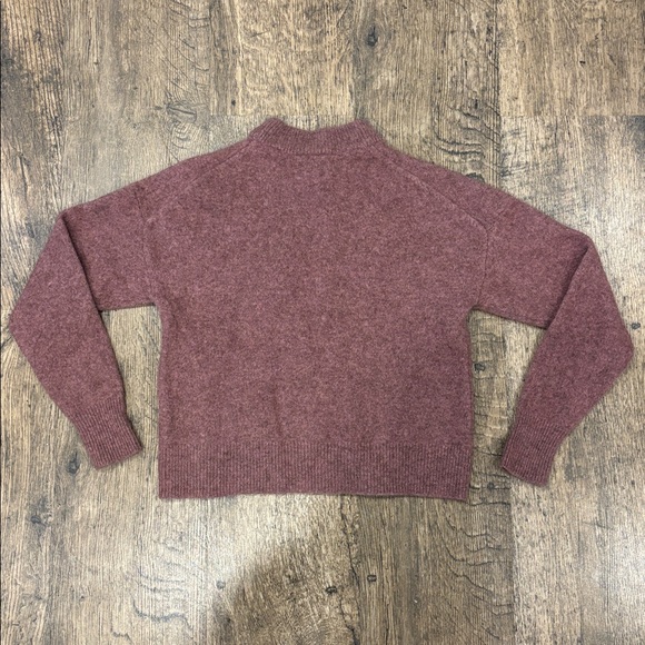 Frank & Oak Dusty Rose Crew Neck Sweater - Picture 3 of 8